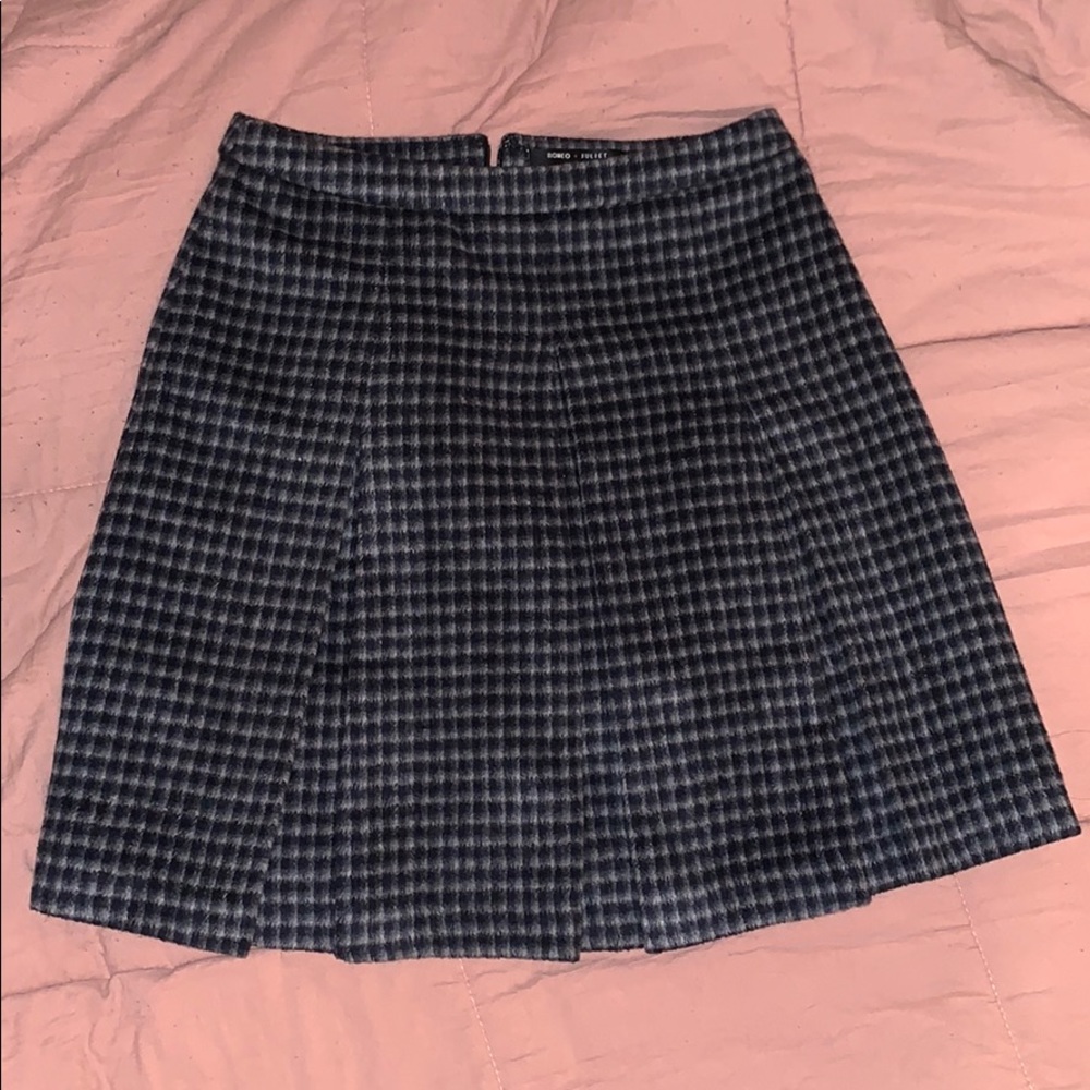 NWT Romeo and Juliet Couture Plaid Mini Skirt